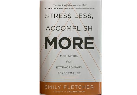 Stress Less, Accomplish More, Emily Fletcher – Frog and Lotus