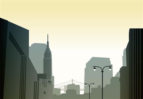 Cityscape Skyline Wallpaper PSD - Free Photoshop Brushes at Brusheezy!