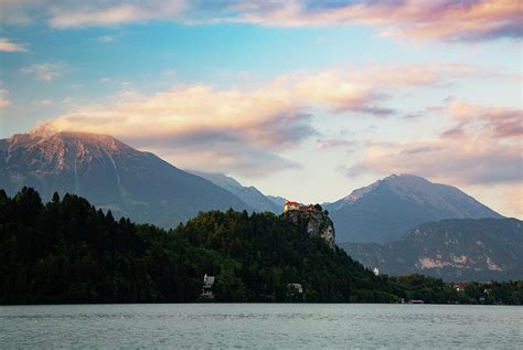 Lake Bled and castle Photograph by Ian Middleton - Fine Art America