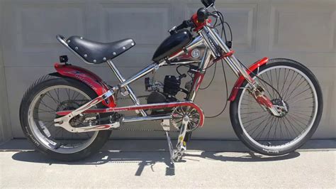 80CC GAS MOTOR MOTORIZED ENGINE KIT 4 OCC SCHWINN CHOPPER STINGRAY BIKE ...