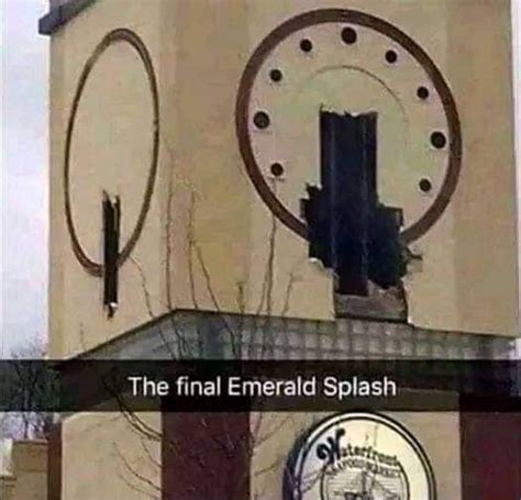 The final Emerald Splash - iFunny