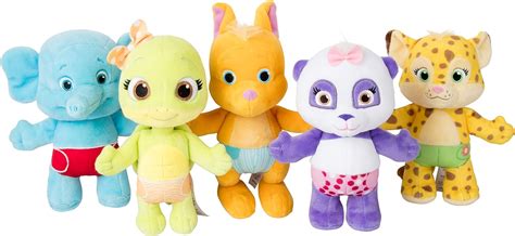 Amazon.com: Snap Toys Word Party - Animales de peluche de 7 pulgadas, paquete de 5 – Lulu ...