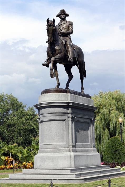 George Washington Statue Boston MA Stock Image - Image of public, massachusetts: 20866409