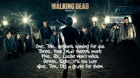 Negan's Countdown - The Walking Dead HD Wallpaper