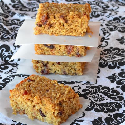 Baked Oatmeal Breakfast Bars Recipe