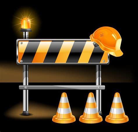 Road Warning Signs Vector for Free Download | FreeImages