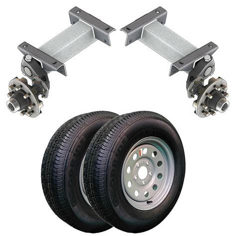 7K Single Idler Torsion Axle Trailer Kit - Original Series Options ...