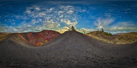 Hiking at Craters of the Moon