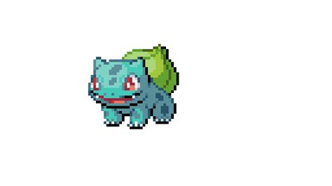 Pixilart - Bulbasaur Sprite by dracomalfoy