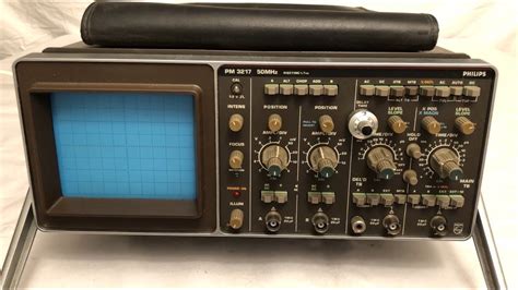 Philips PM3217 Oscilloscope Repair - YouTube