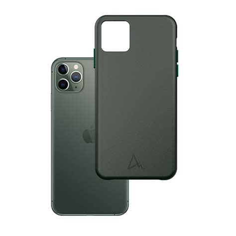 Leather Case for iPhone 11 Pro Max, Antique Green - Armor Formula