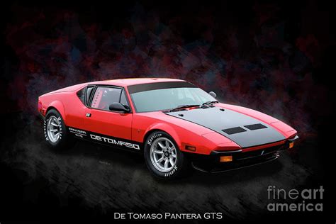 1972 De Tomaso Pantera GTS Photograph by Stuart Row - Fine Art America