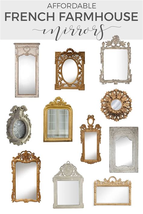 Decorative Mirrors: Adding French Country Charm with Gilded Mirrors ...