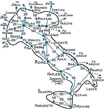 Italy rail connections | Venice italy travel, Italy vacation, Italy travel