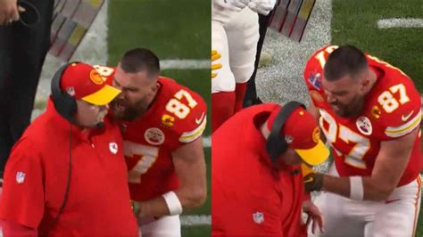 Chiefs HC Andy Reid discloses Travis Kelce issued a subtle private ...