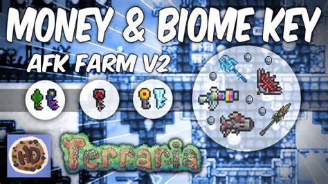 Terraria AFK Biome Key & 25+ Platinum Per Hour Money Farm V2 (1.3 tested & works) - YouTube