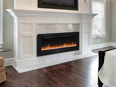 Napoleon 60-In Allure Wall Mount Electric Fireplace- NEFL60FH | Bedroom ...