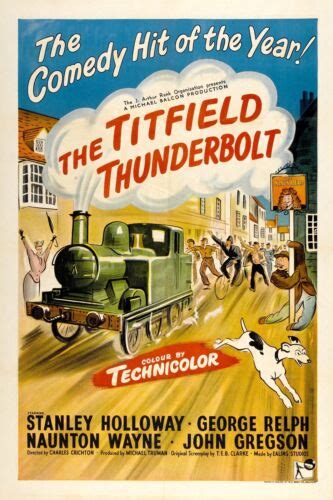 "The Titfield Thunderbolt" Classic Ealing Comedy Movie Poster Various Sizes | eBay