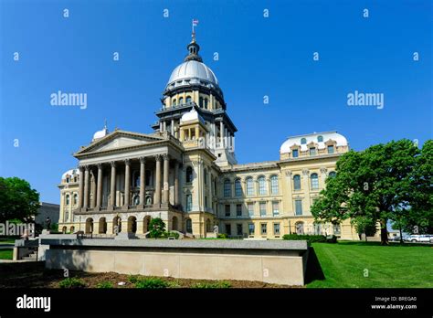 Illinois State Capitol Building Springfield Illinois Stock Photo - Alamy