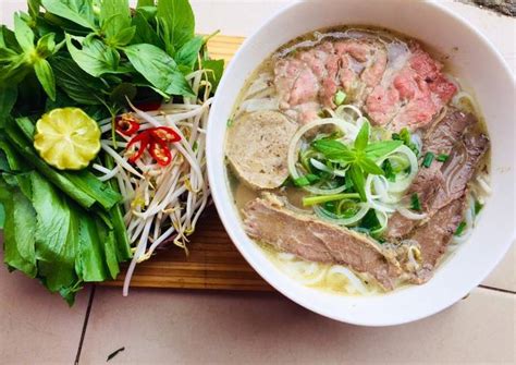 Cách Làm Món Phở Bò Việt Nam của Phuong Nguyen 92 - Cookpad