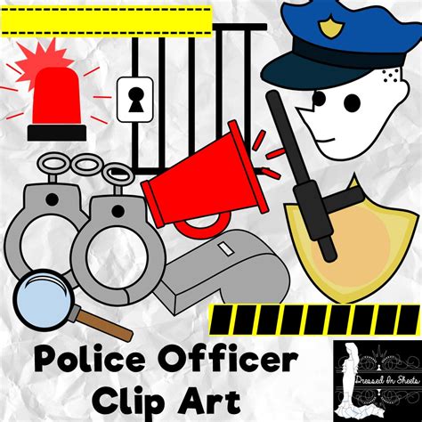 Police Officer Clip Art | Made By Teachers