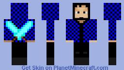 Diamond Sword Master Minecraft Skin