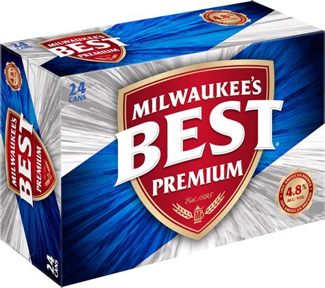 Milwaukee's Best Premium Beer, American Lager, 24 Pack Beer, 12 fl. oz. Cans, 4.8% ABV - Walmart ...