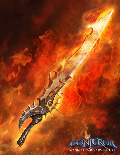 Fire Sword by BABAGANOOSH99 on DeviantArt | Sword, Weapons, Weapon ...