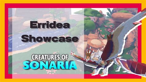 Erridea Showcase | Creature Of Sonaria - YouTube