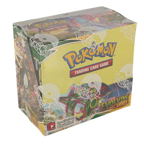 Pokemon TCG Sword & Shield Evolving Skies Booster Display Box (36 Packs) - 324-Evolving Skies ...