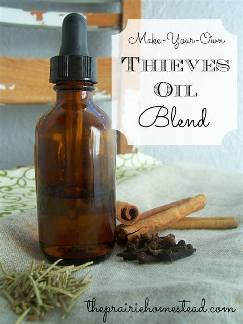 DIY Thieves Oil Recipe • The Prairie Homestead