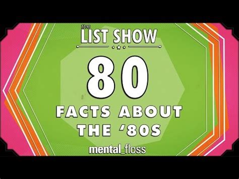 80 Facts About the 80s - Neatorama