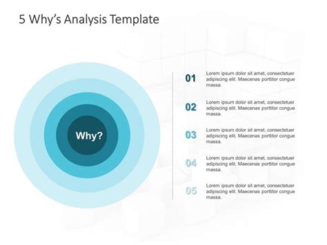 Detailed 5 Why Analysis PowerPoint 1 | Infographic powerpoint, Marketing strategy template, 5 ...