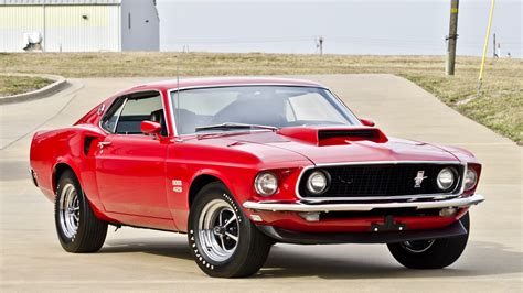 1969 Ford Mustang Boss 429 Wallpaper Hd