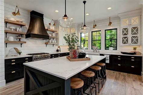 Trendy Farmhouse Kitchen Cabinets Design Ideas