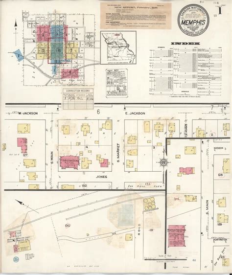 Map, Available Online, Missouri, Memphis | Library of Congress