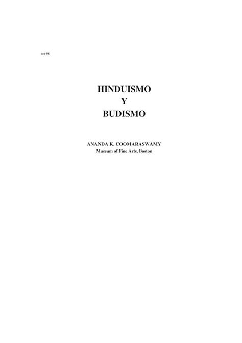 (PDF) HINDUISMO Y BUDISMO - eruizf.comeruizf.com/.../a_k_coomaraswamy/coomaraswamy_hinduismo_y ...