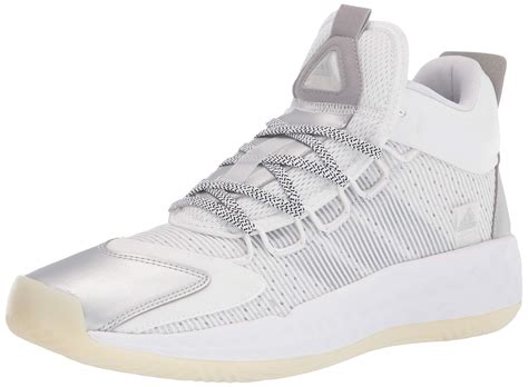 adidas Coll3ctiv3 2020 Mid Basketball Shoe in White/Silver/Chalk White (White) - Lyst