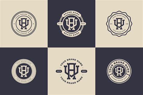 Premium Vector | Letters av or va monogram template logo initial, badge design for clothing ...