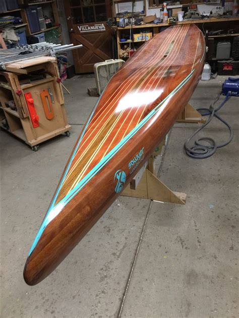 Beautiful wood Stand Up Paddleboard! | Wooden paddle boards, Wooden surfboard, Wood surfboard