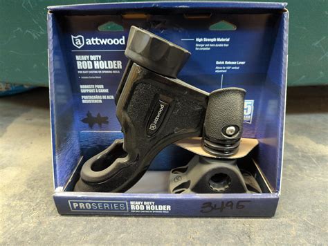 Attwood Heavy Duty Rod Holder (Black) | Stealth Craft Boats