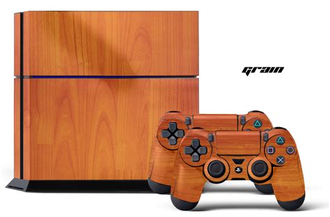 Sony PS4 PlayStation 4 Console Skin plus 2 Controller Skins