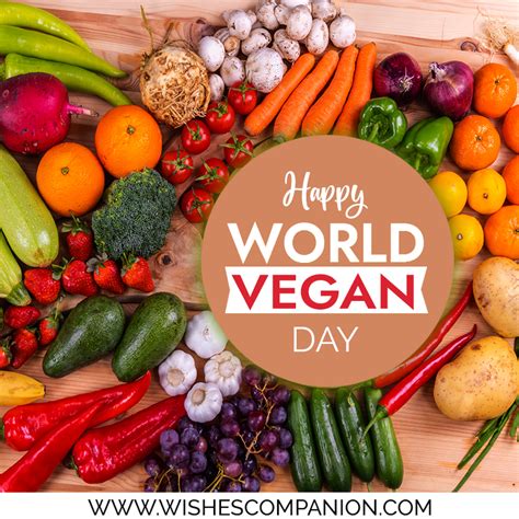 World Vegan Day Wishes, Messages and Quotes - Wishes Companion