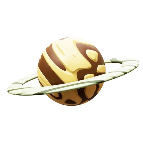 3d saturn planet illustration 10833582 PNG