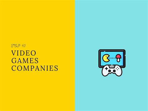 10 Biggest Video Game Companies in the World