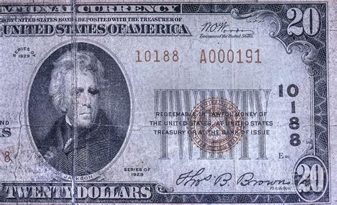 Old Money Twenty Dollar Bill Digital Art by Randy Steele