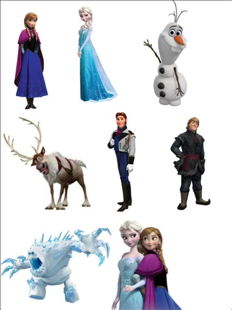 Characters In Frozen