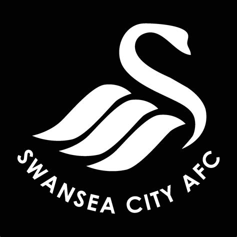 Swansea City FC white Logo Vector - (.Ai .PNG .SVG .EPS Free Download)