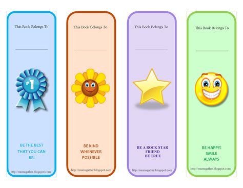 Free Printable Motivational Quotes Bookmark For Kids ~ Parenting Times