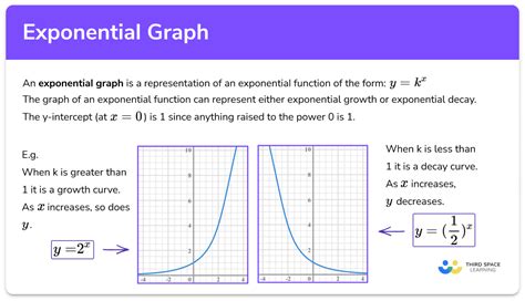 Exponential Graph - GCSE Maths - Steps, Examples & Worksheet